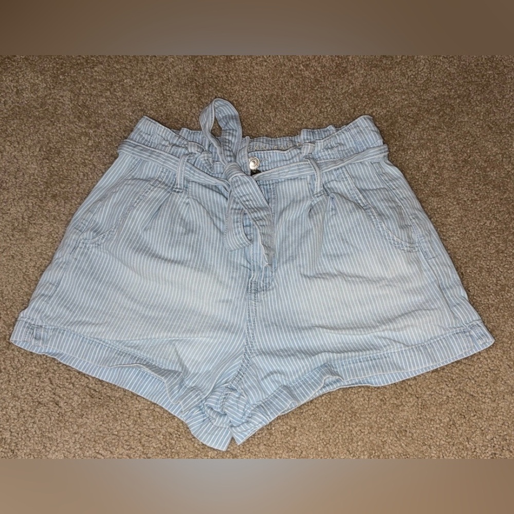 American Eagle Mom Paper Bag Shorts!